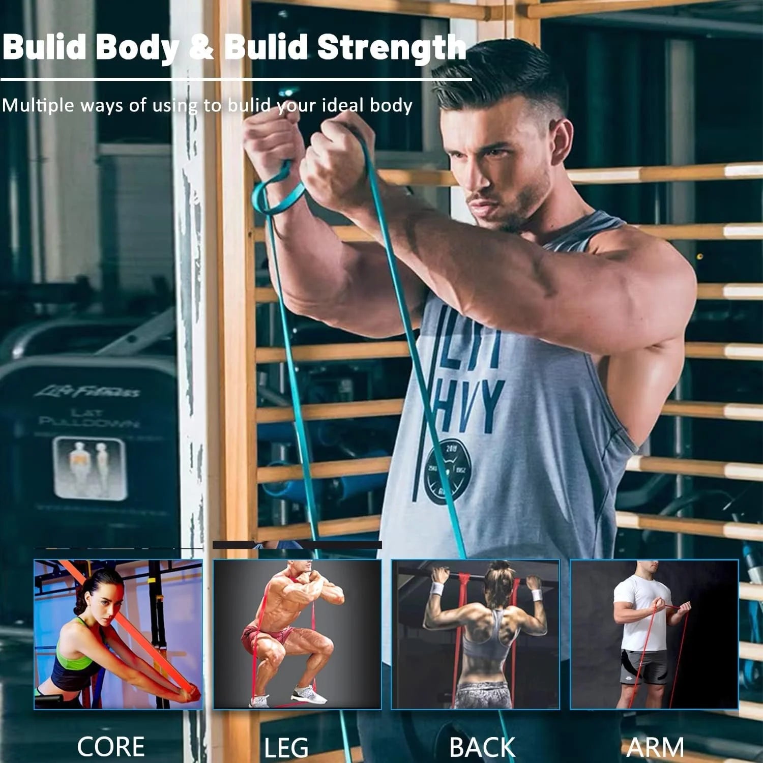 Nuvora FlexBands™ – 5-Pack Resistance Set