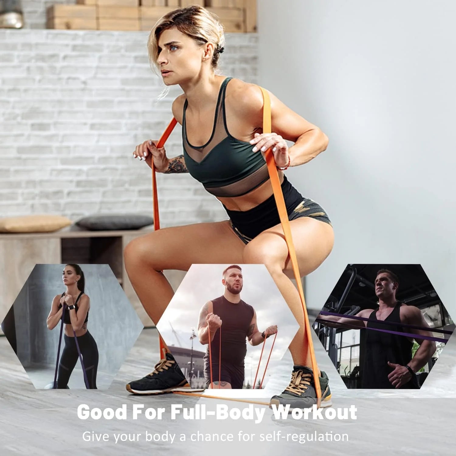Nuvora FlexBands™ – 5-Pack Resistance Set